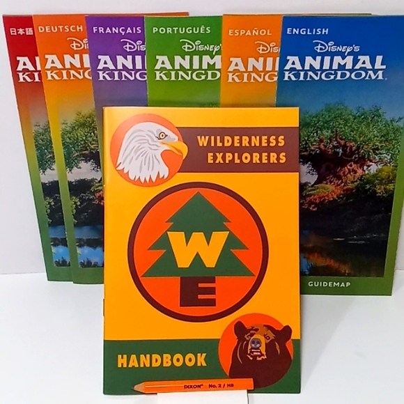 2023 DISNEY ANIMAL KINGDOM GUIDE MAPS - Picture 1 of 16